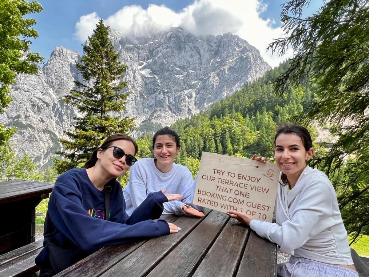 Hotel Erjavceva Mountain Hut At Vrsic Pass Kranjska Gora Esterno foto